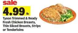Meijer Tyson Trimmed & Ready Fresh Chicken Breasts offer
