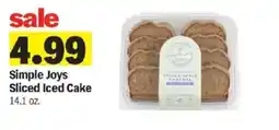 Meijer Simple Joys Sliced Iced Cake offer