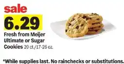Meijer Fresh from Meijer Ultimate or Sugar Cookies offer
