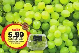 Meijer Frederik's by Meijer Autumncrisp Grapes offer