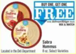 Price Chopper Sabra Hummus offer