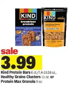 Meijer Kind protein bars offer