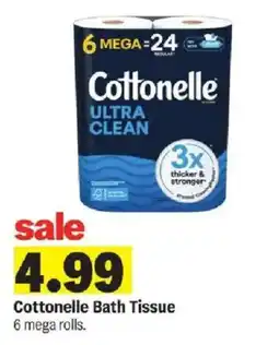 Meijer Cottonelle bath tissue offer
