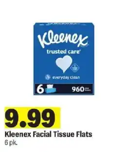 Meijer Kleenex facial tissue flats offer