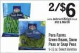 Price Chopper Pero Farms Green Beans, Snow Peas or Snap Peas offer