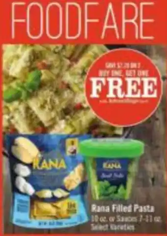 Price Chopper Rana Filled Pasta offer