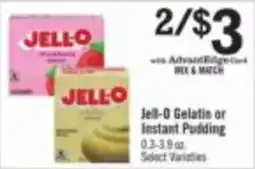 Price Chopper Jell-O Gelatin or Instant Pudding offer