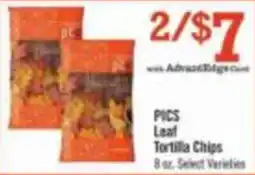 Price Chopper Pics Leaf Tortilla Chips offer