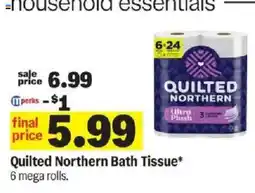 Meijer Quilted Northern Bath Tissue offer