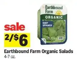 Meijer Earthbound Farm Organic Salads offer