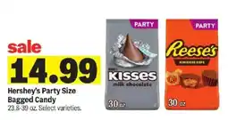Meijer Hershey's Party Size Bagged Candy offer