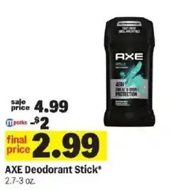 Meijer Axe Deodorant Stick offer