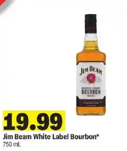 Meijer Jim Beam White Label Bourbon offer