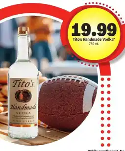 Meijer Tito's Handmade Vodka offer