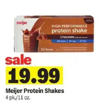 Meijer Meijer Protein Shakes offer