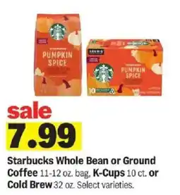 Meijer Starbucks pumpkin spice coffee offer