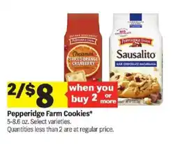 Meijer Pepperidge Farm Cookies offer