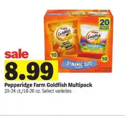 Meijer Pepperidge Farm Goldfish Multipack offer