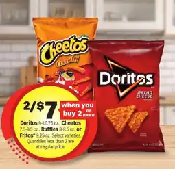 Meijer Doritos and Cheetos offer