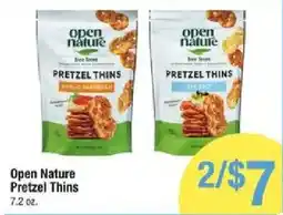 Star Market Open Nature Pretzel Thins offer