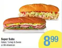 Star Market Super Subs offer