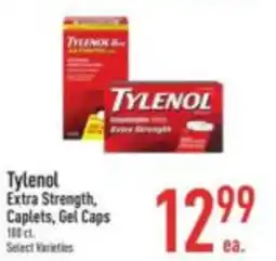 Strack & Van Til Tylenol extra strength, caplets, gel caps offer