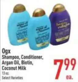 Strack & Van Til Ogx Shampoo, Conditioner offer