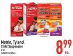 Strack & Van Til Motrin, Tylenol Child Suspension offer