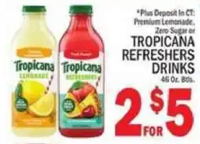 Tropicana Refreshers Drinks