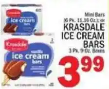 C Town Krasdale ice cream bars offer