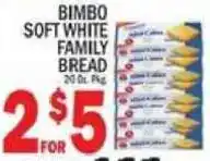 C Town Bimbo soft white family bread offer