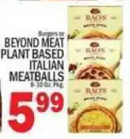 C Town Bacys Italian Meatballs offer