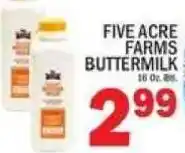 C Town Five acre farms buttermilk offer
