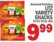 C Town Utz variety snacks offer
