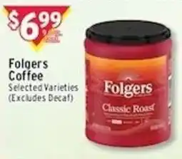 Met Foodmarkets Folgers coffee offer