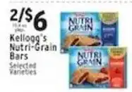 Met Foodmarkets Kellogg's Nutri-Grain Bars offer