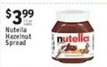Met Foodmarkets Nutella Hazelnut Spread offer