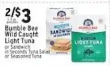 Met Foodmarkets Bumble Bee Wild Caught Light Tuna offer