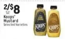 Met Foodmarkets Koops' Mustard offer