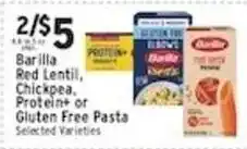 Met Foodmarkets Barilla Red Lentil, Chickpea, Protein or Gluten Free Pasta offer