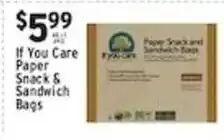 Met Foodmarkets If You Care Paper Snack & Sandwich Bags offer