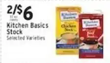Met Foodmarkets Kitchen Basics Stock offer