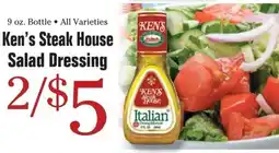Morton Williams Ken's Steak House Salad Dressing offer