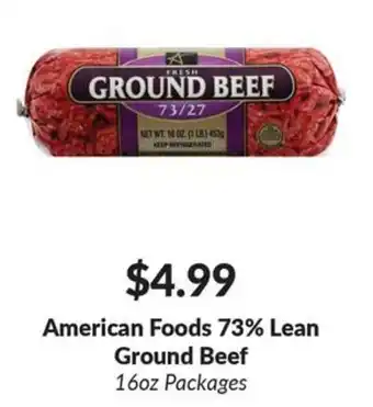 American Foods Ground Beef