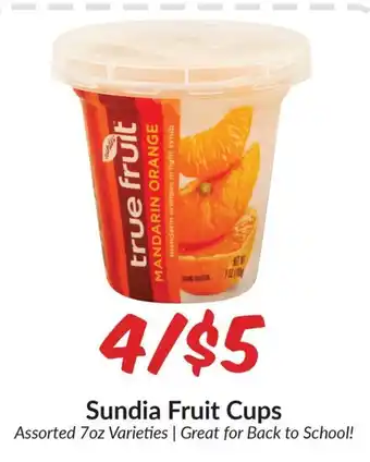 Sundia Fruit Cups