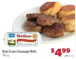 Family Fare Bob Evans Sausage Rolls offer