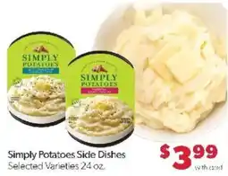 Family Fare Simply Potatoes Side Dishes offer