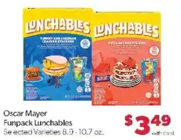 Family Fare Oscar Mayer Funpack Lunchables offer