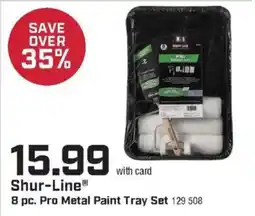 Family Fare Shur-Line Pro Metal Paint Tray Set offer