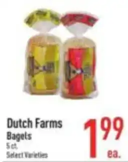 Strack & Van Til Dutch Farms Bagels offer
